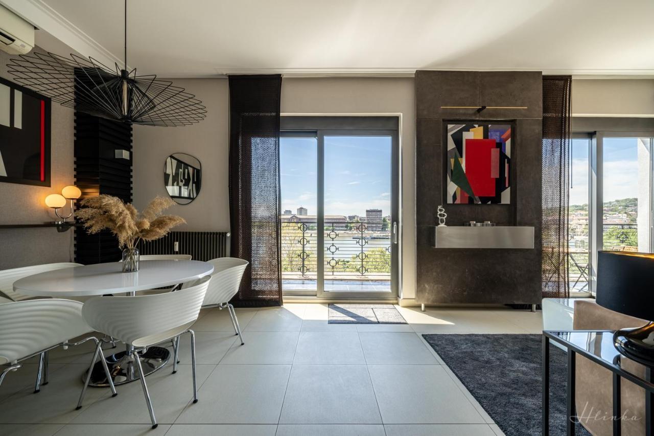 Orangehomes 130 M2 Apt With Fantastic View To River Danube บูดาเปสต์ ภายนอก รูปภาพ